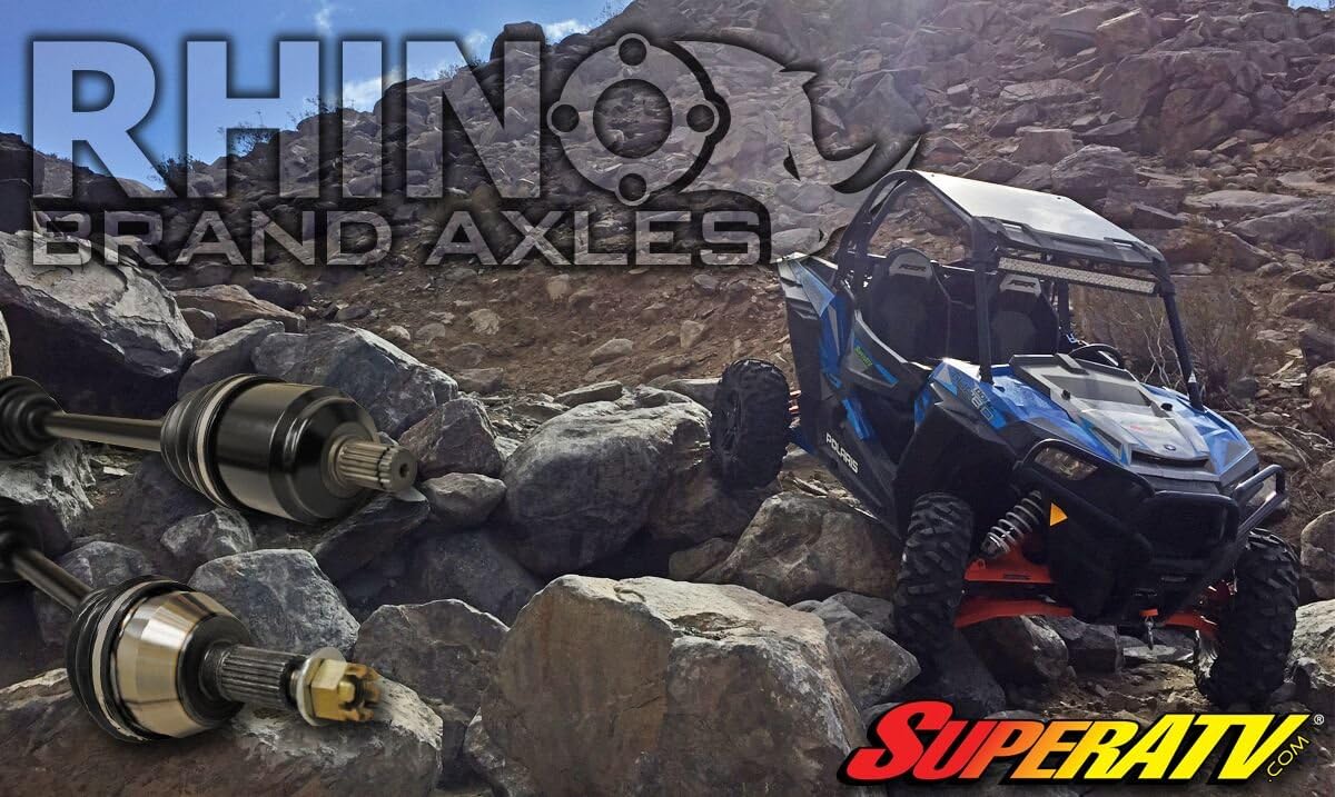 Rear Axle for Polaris RZR XP 1000/1000 4, Chromoly Steel, 1 Rear Axle R7176