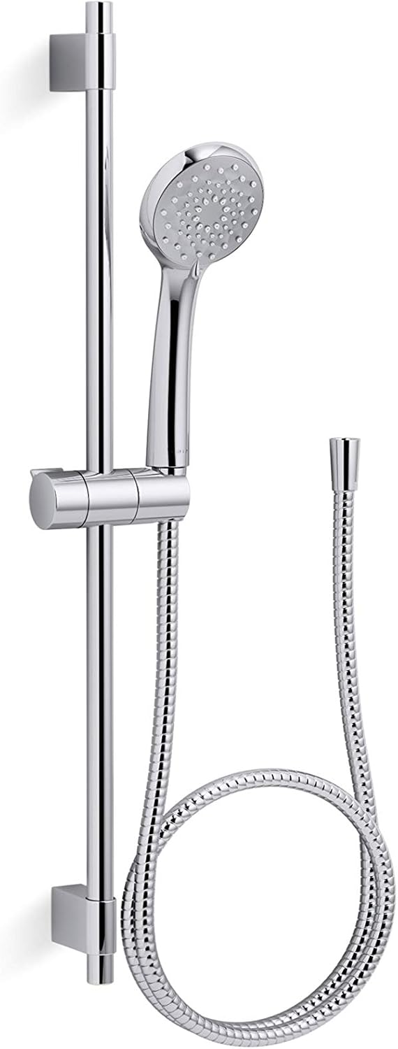 Vibrant Brushed Nickel 3-Spray Handshower with Slide Bar Kit G58249