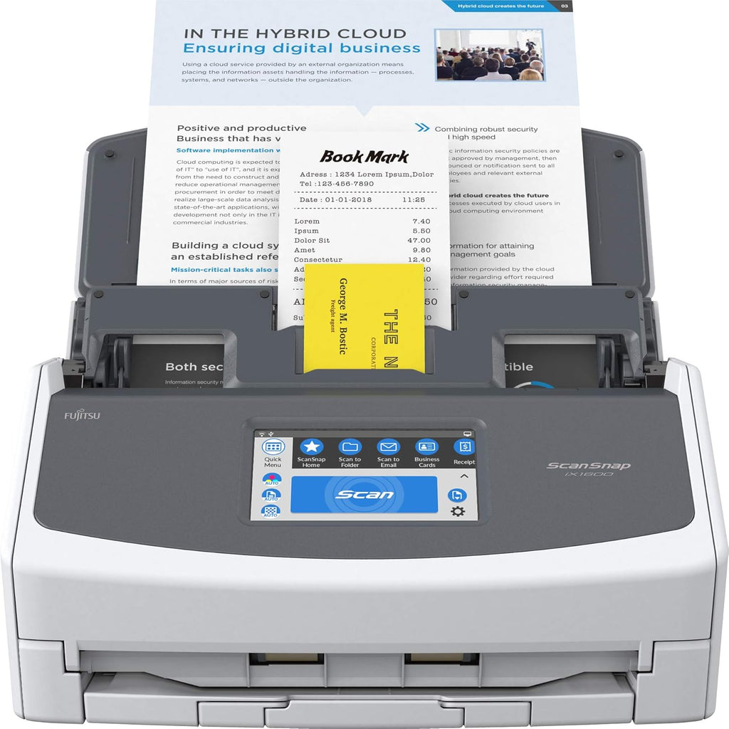 Black Document Scanner O95981