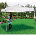 White 10 ft. x 10 ft. x 10 ft. 1 in. Pop Up Canopy Q8452
