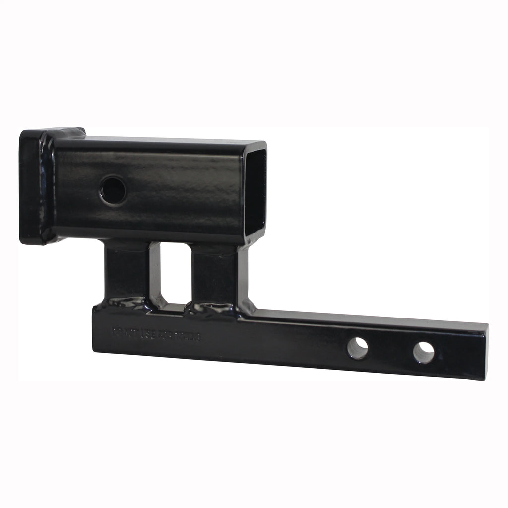 1-1/4" to 2" Hitch Adapter with 4" Rise and 3-3/8" Drop D93097