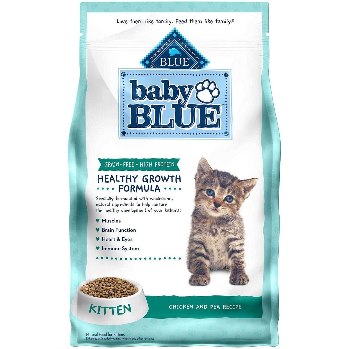 High Protein Natural Dry Kitten Food E109