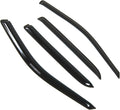 4 Pcs Dark Smoke Window Visor Deflector Rain Guard E645