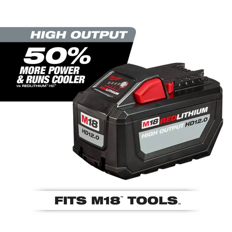 18-Volt Lithium-Ion 12.0Ah Battery Pack 4-Pack V358