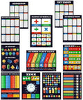 Math Posters 12 Pack Glossy Paper X3265