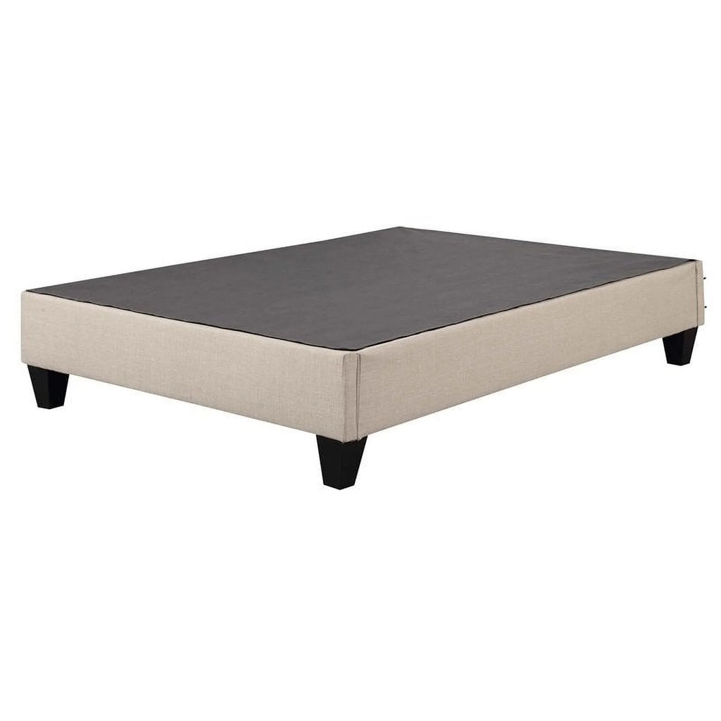 Natural Contemporary Full Platform Bed D4302