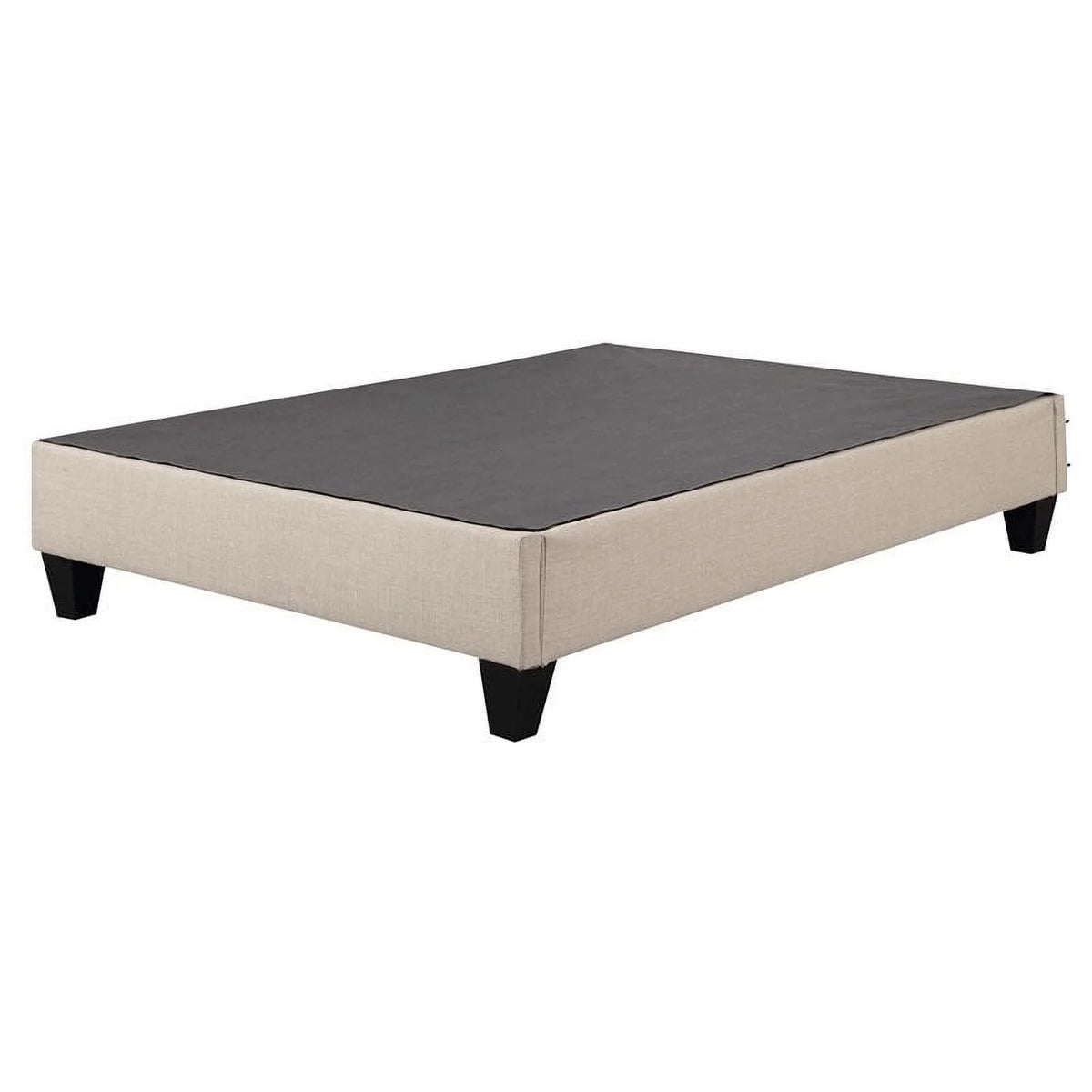 Natural Contemporary Full Platform Bed D4302