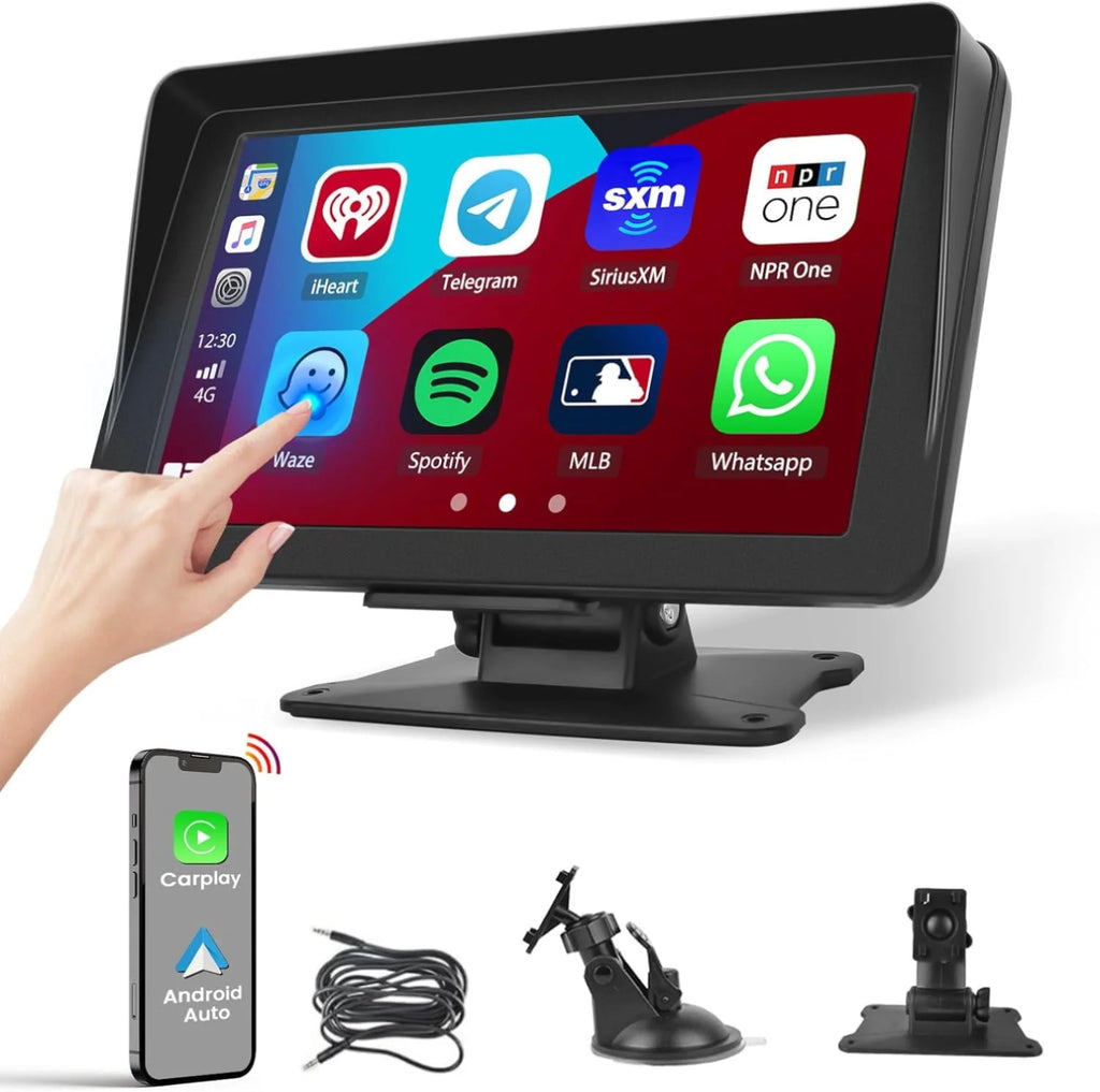 7 Inch Wireless Portable Car Touch Screen with Bluetooth B31736
