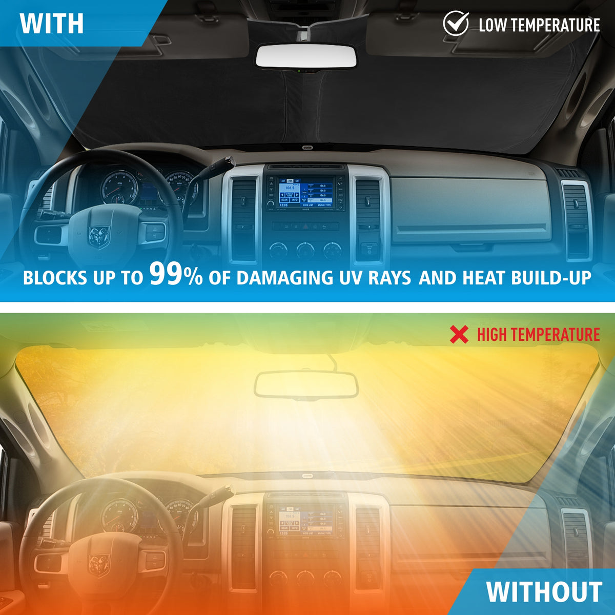 Windshield Sun Shade J5686