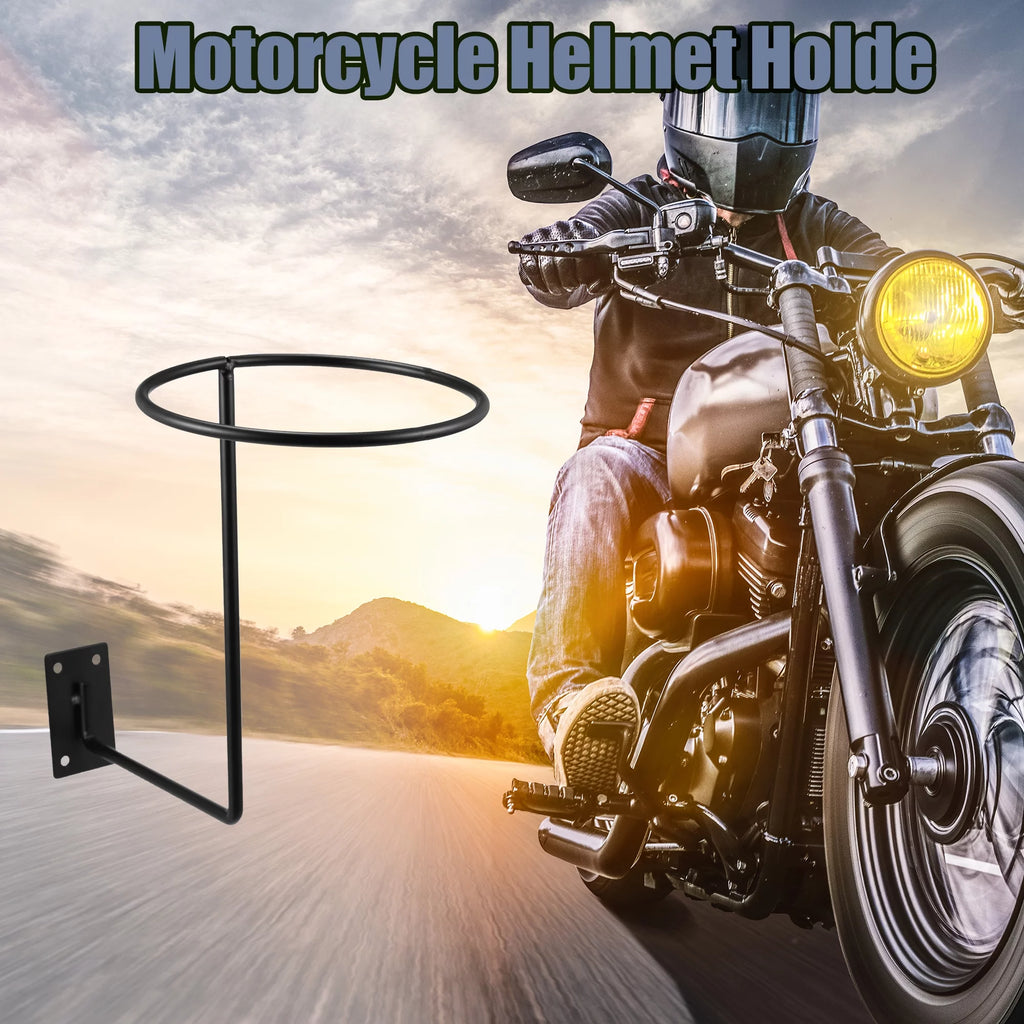 Motorbike Helmet Holder Wall Mounted Hook Q8640