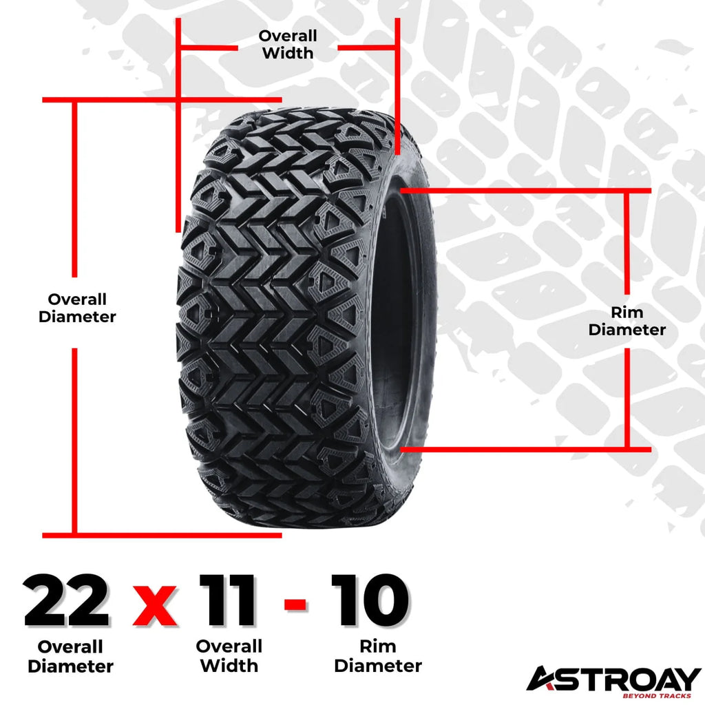 10 Golf Cart Tire J9184