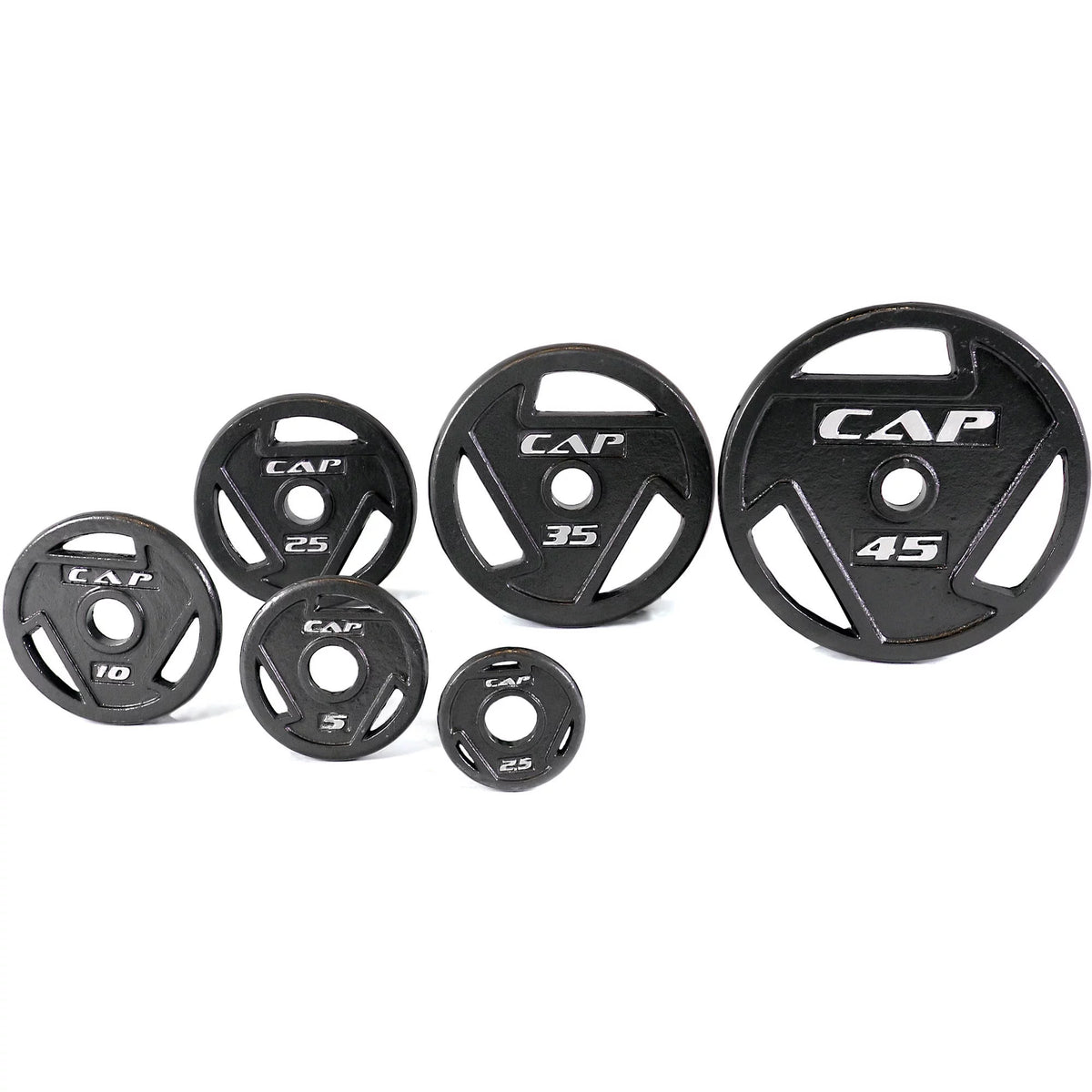 2.5lb Black Olympic Grip Plate I106