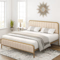 Queen Size Tufted Upholstered Bed Frame W920