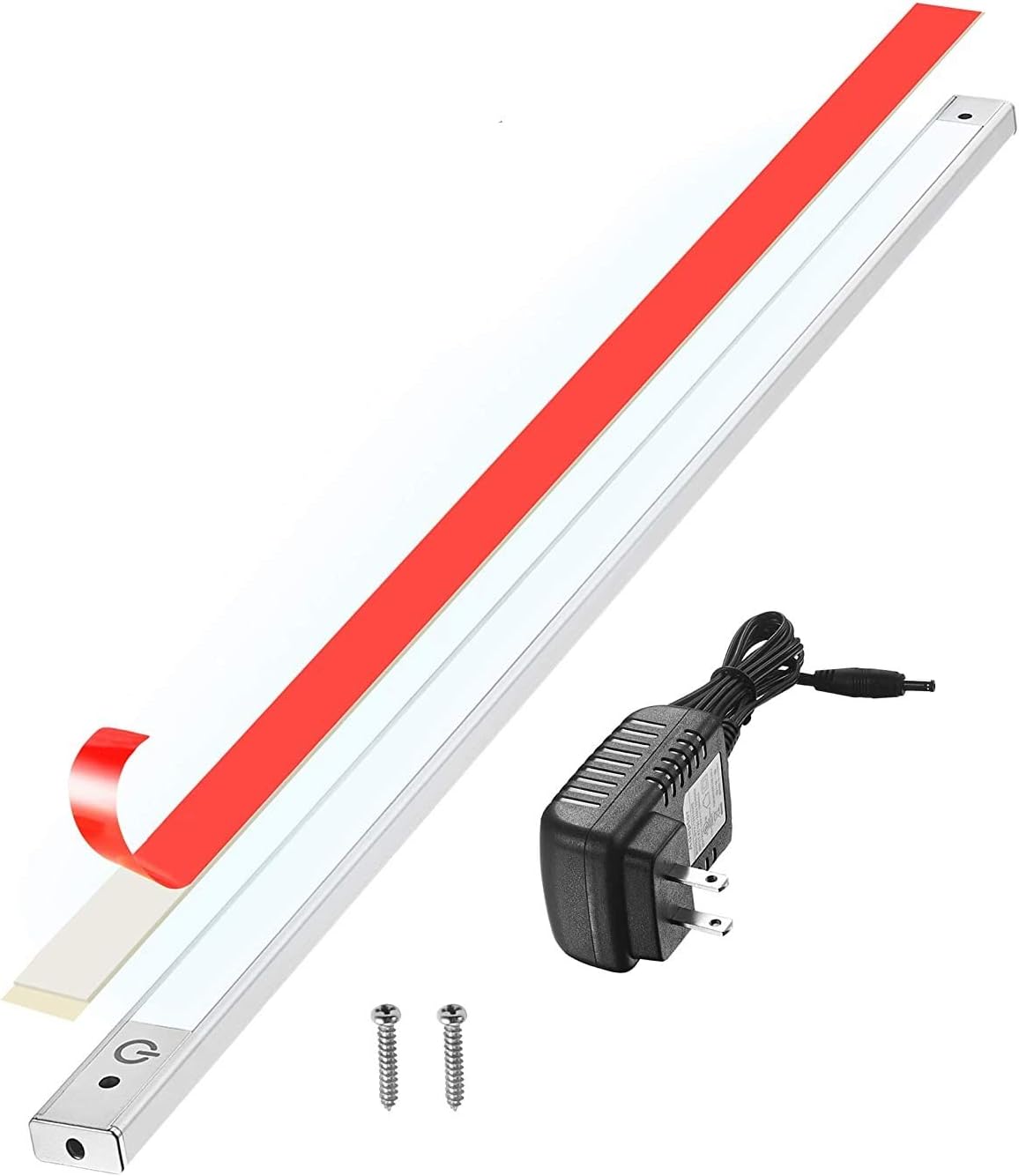 2-Pack 48” Under Cabinet LED Lighting 4000K with 12V Adapter and Sensor Switch U55382