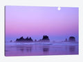Magnificent Sunset with Full Moon Paintings on Canvas Art T635431