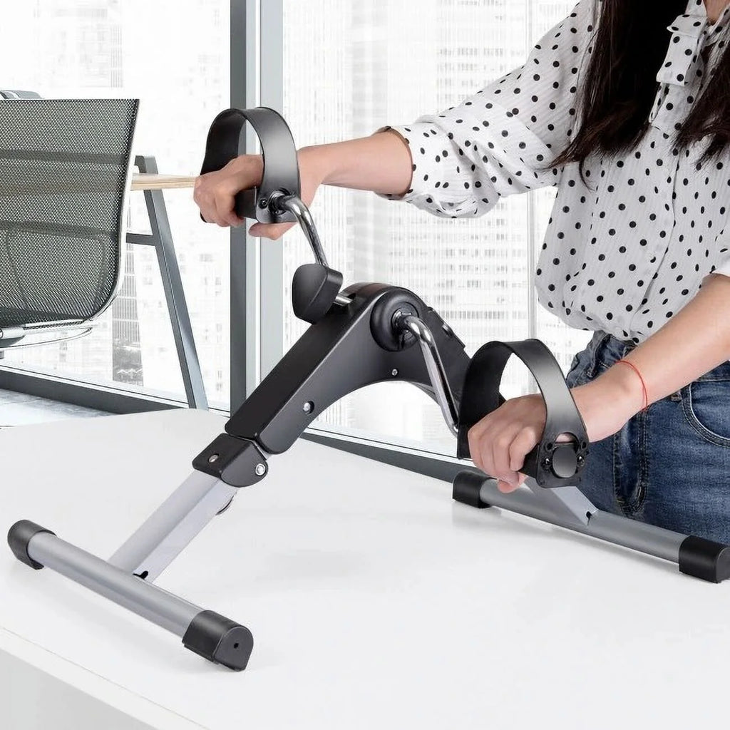 Folding Pedal Exercise Bike with Electronic Display B887678