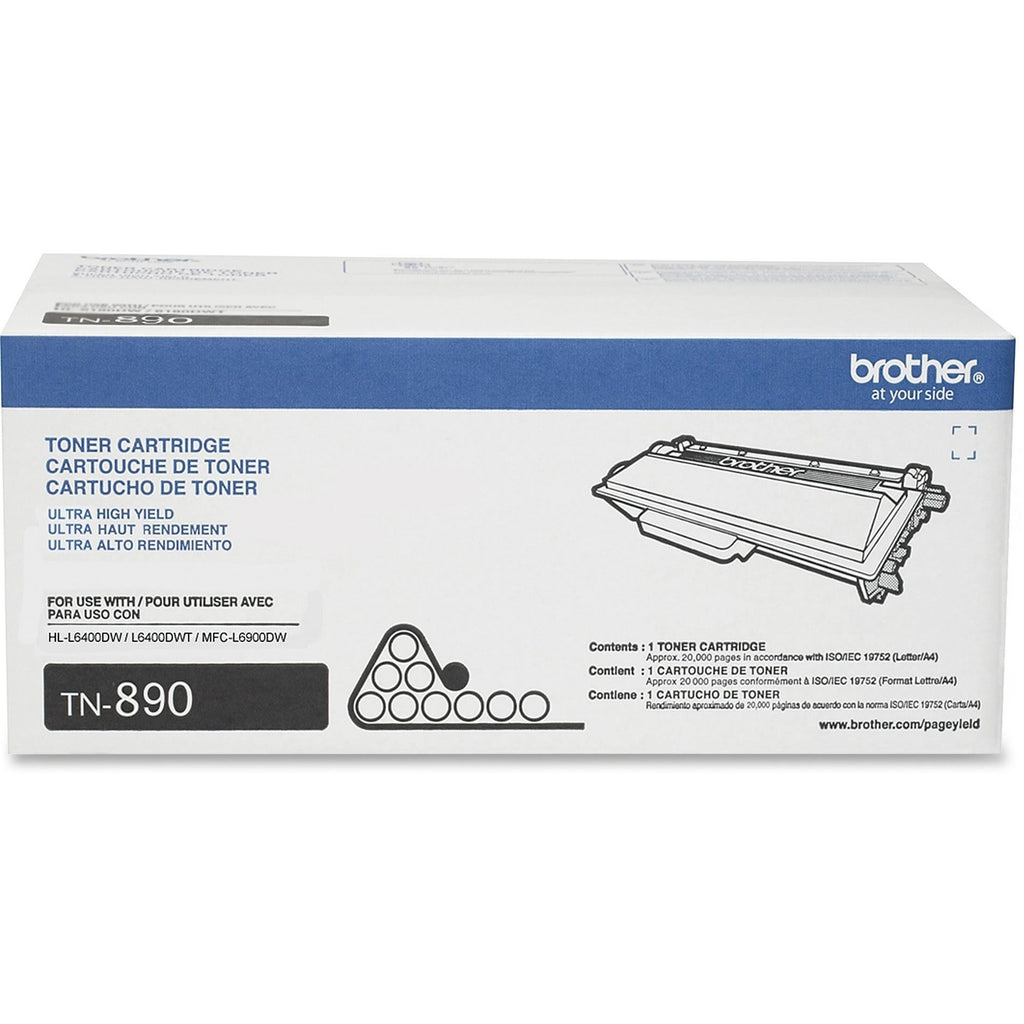 Black TN890 Ultra High Yield Toner Cartridge L8527