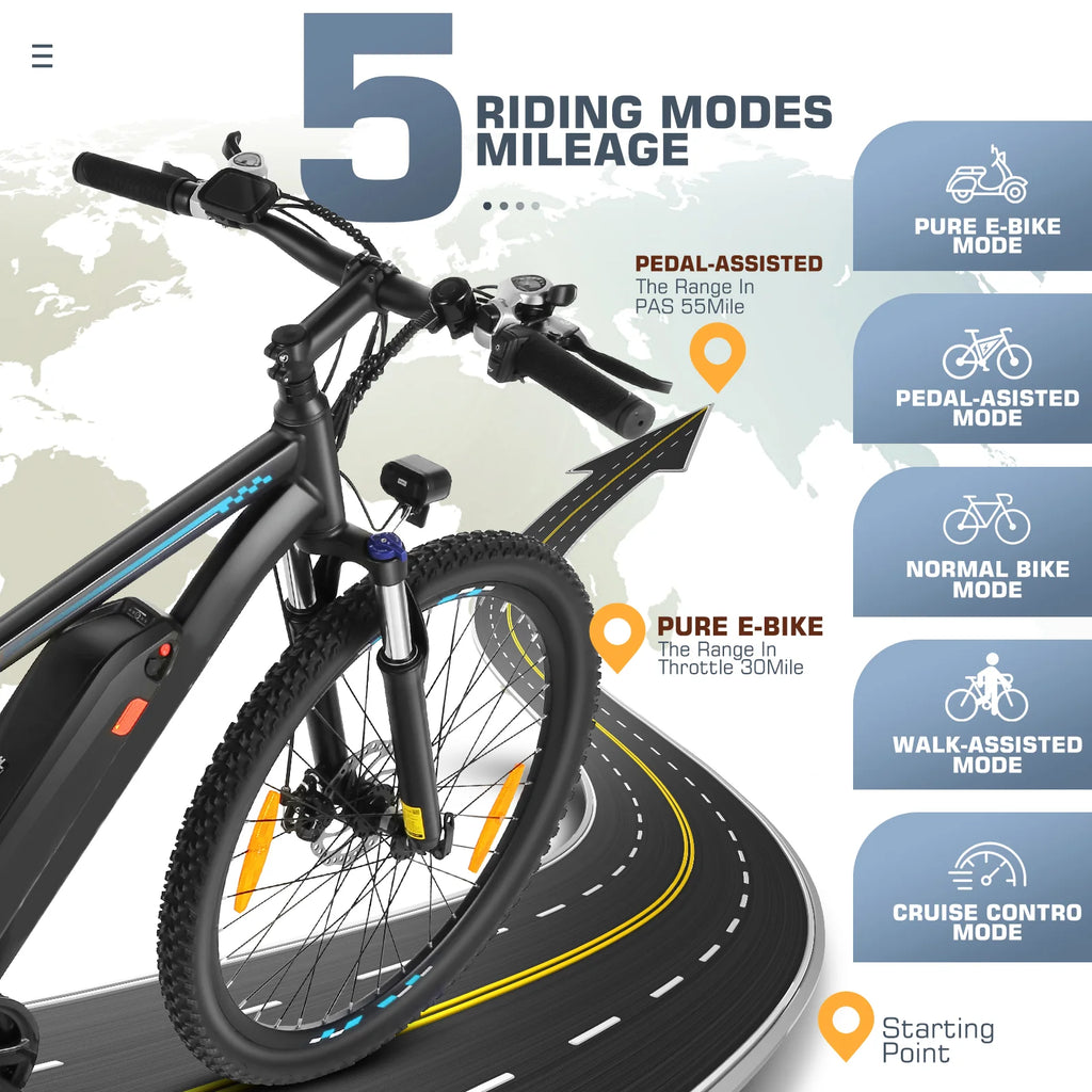 500W 26" Electric Bike Y163