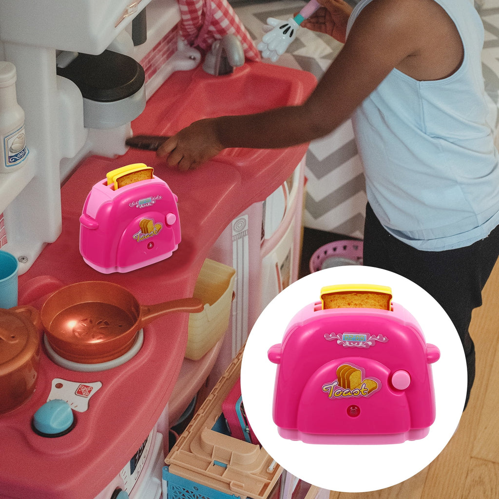 Kid Simulation Toaster Toy Play House Toaster Model K21873