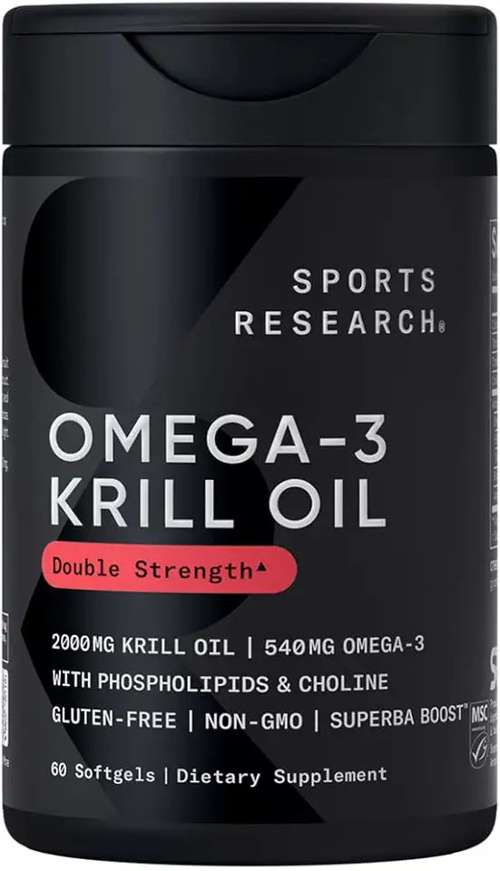 Omega-3 Krill Oil 2000mg 60 Softgels B952135