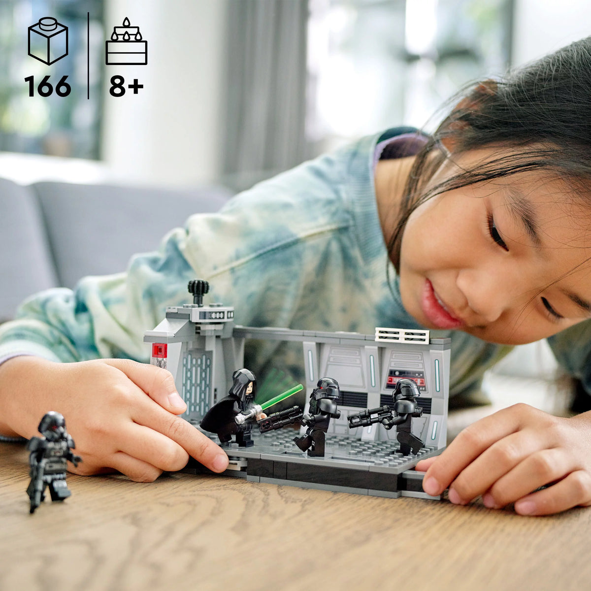 Star Wars Building Toy Set with Revolving Elevator and Minifigure N234454