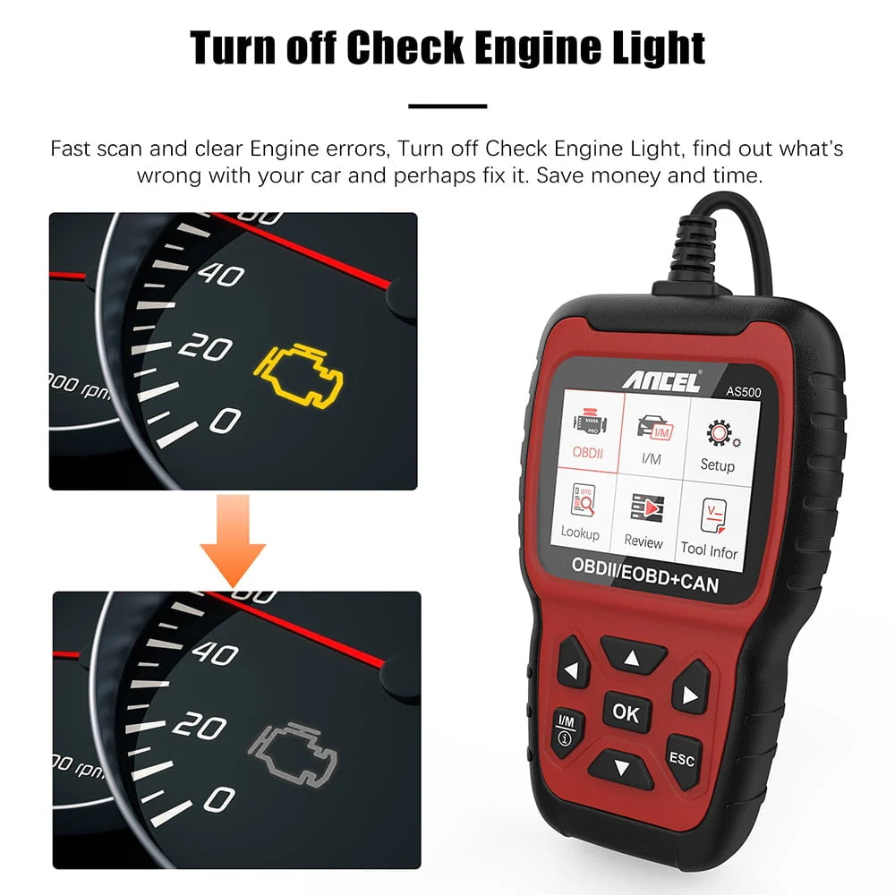 OBD2 Scanner Code Reader Car Diagnostic Tool V2596