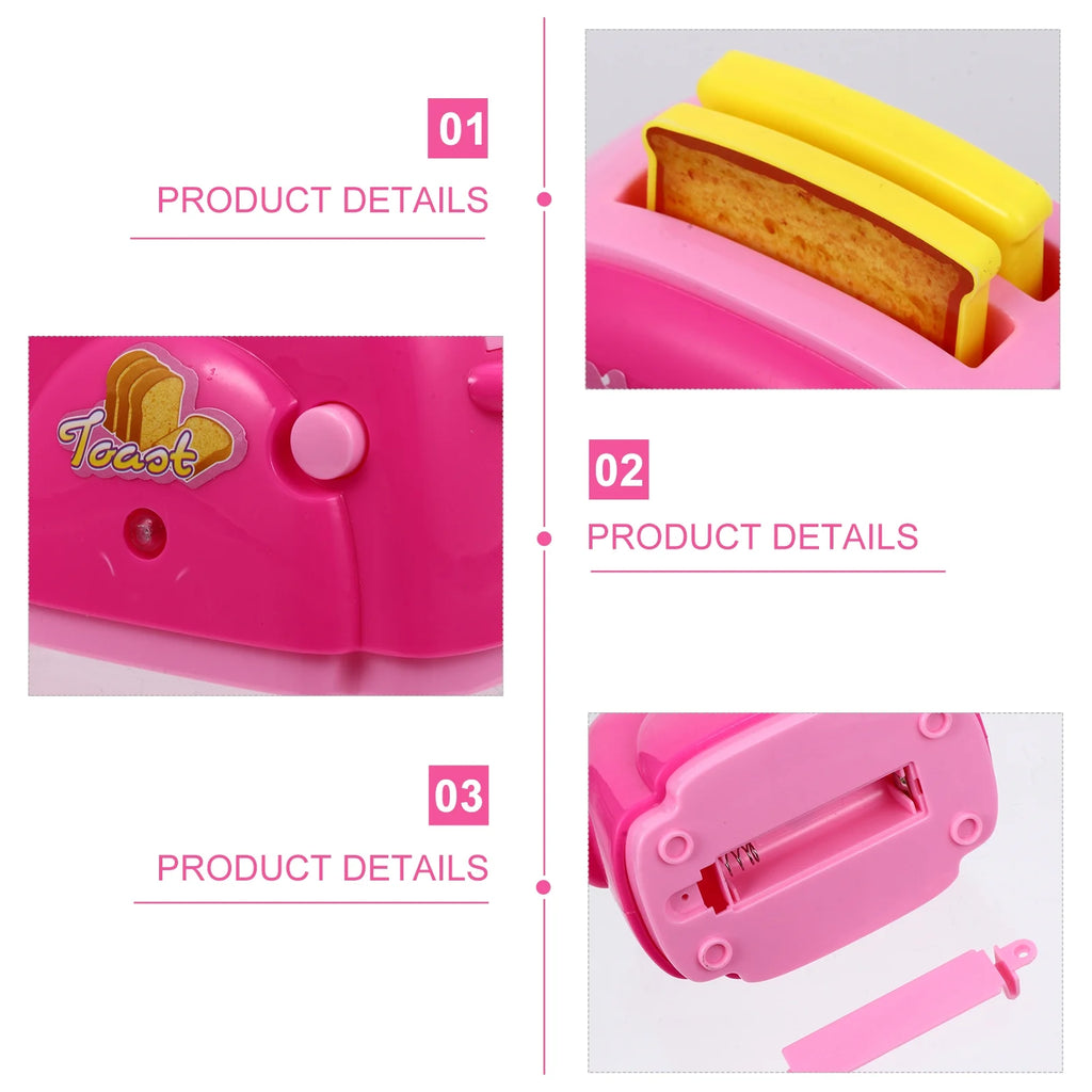 Kid Simulation Toaster Toy Play House Toaster Model K21873
