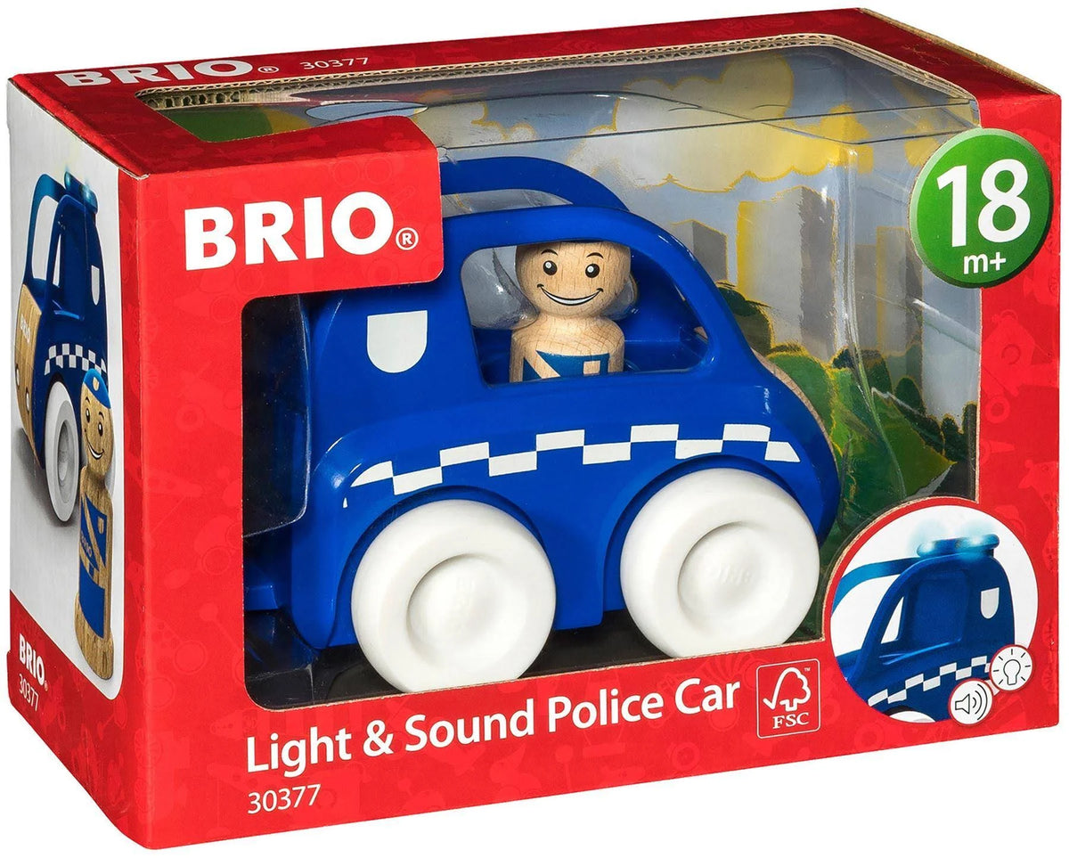 Light & Sound Police Car X249459