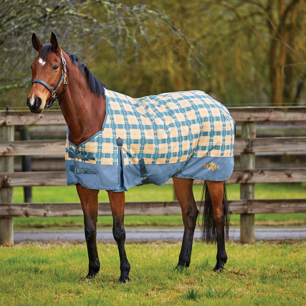 Navy/Red Plaid Heavy Neck 72 F9440