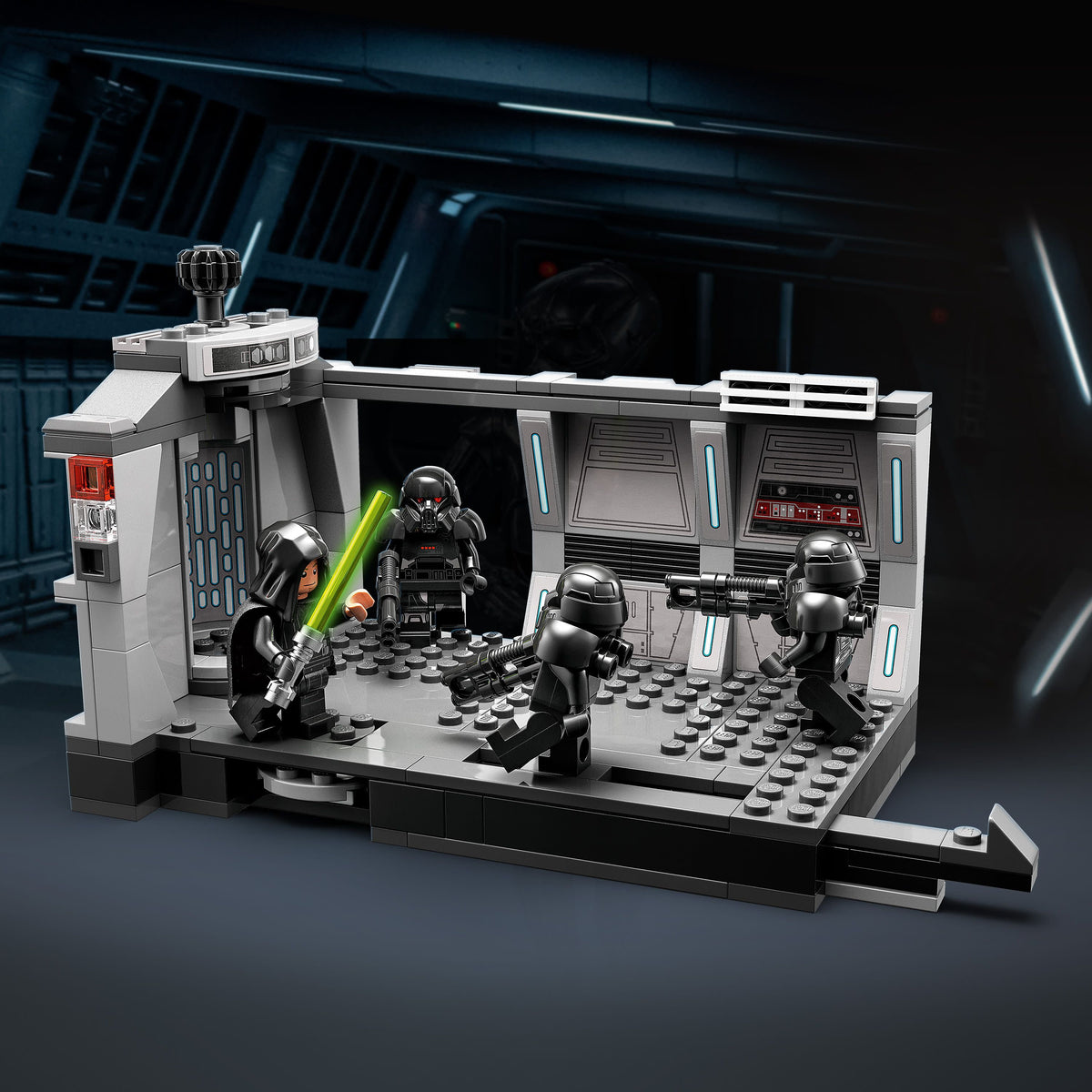 Star Wars Building Toy Set with Revolving Elevator and Minifigure N234454