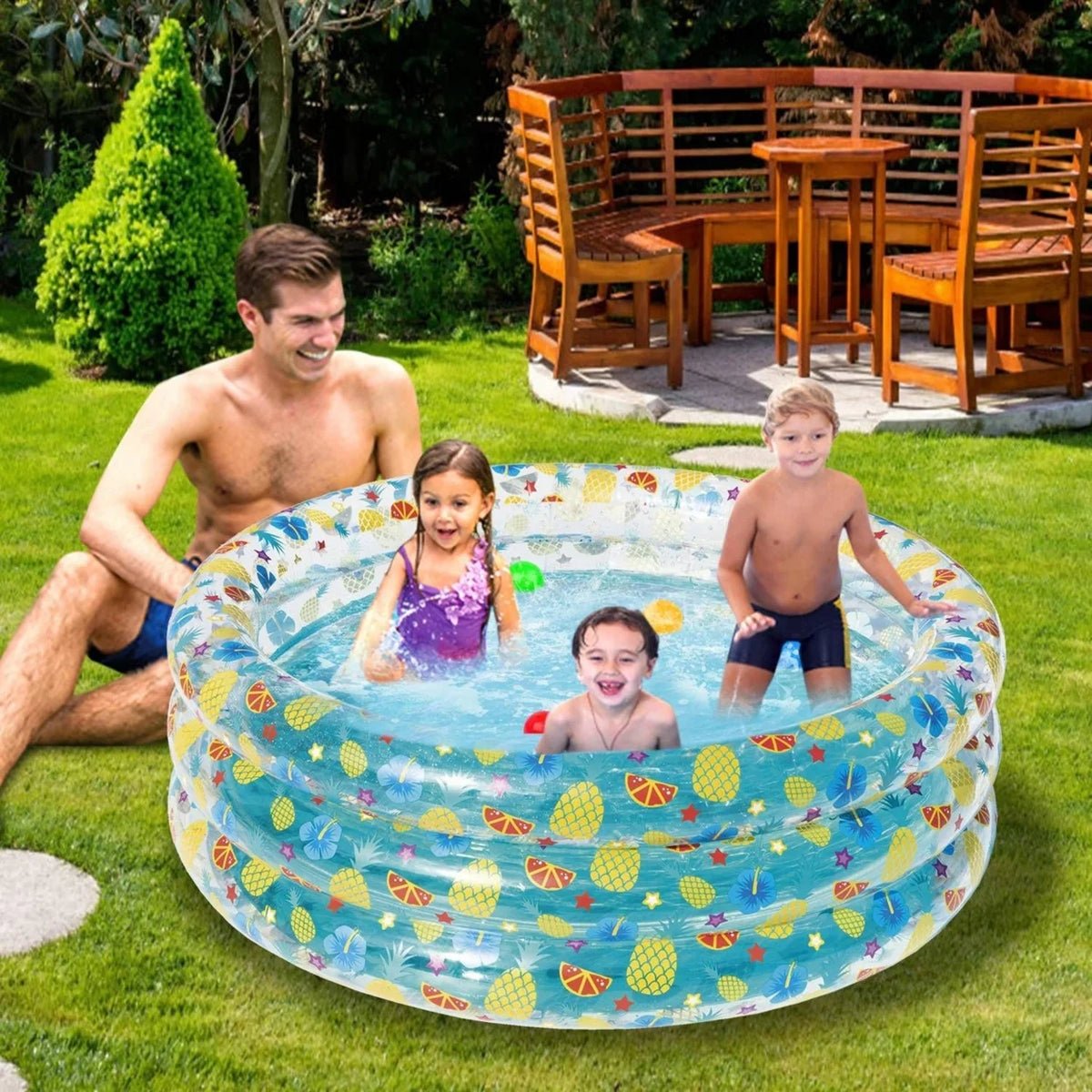 Inflatable Swimming Pool for Kids P24133