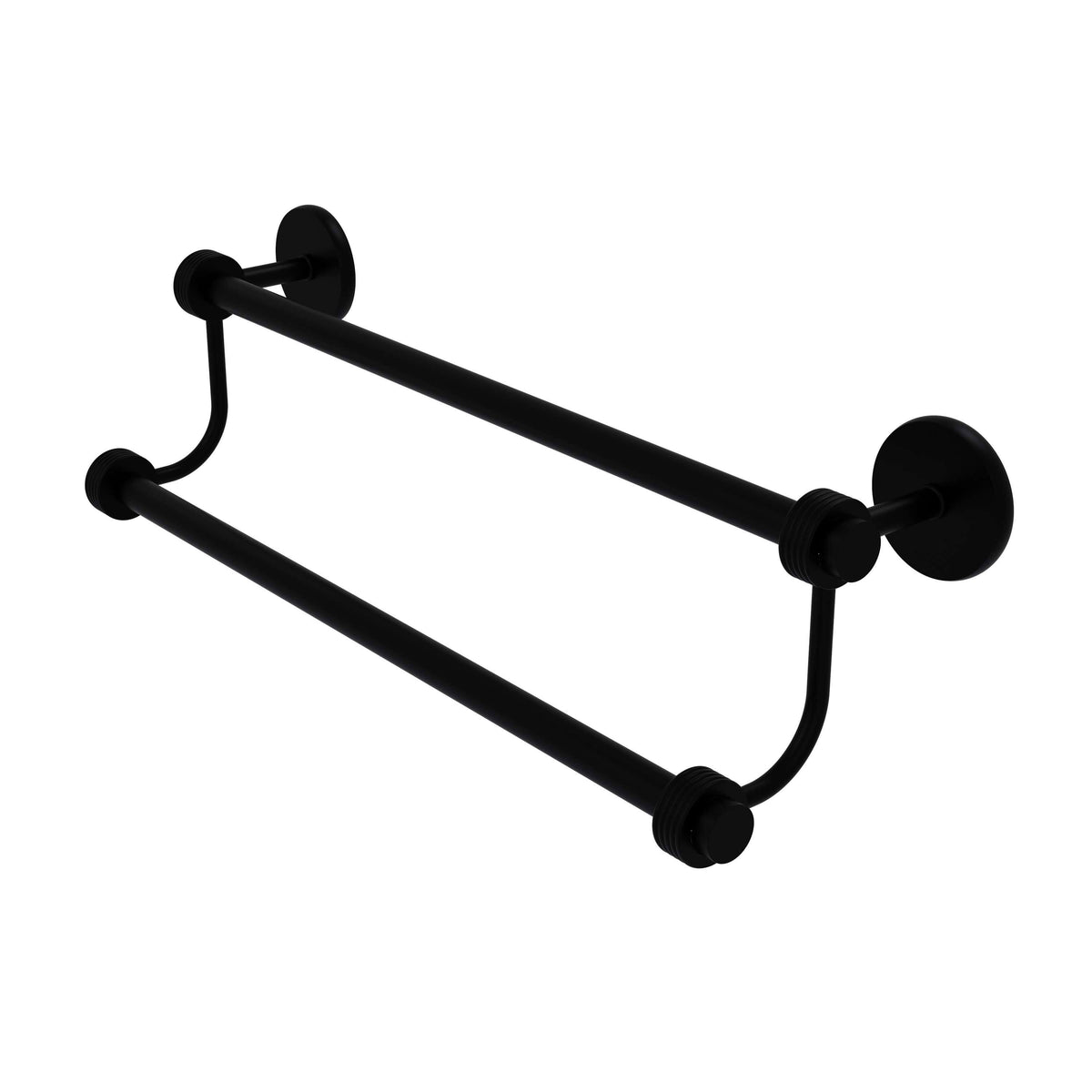 Matte Black Double Towel Bar M784680