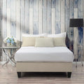 Natural Contemporary Full Platform Bed D4302