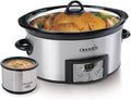 Stainless Steel Oval Slow Cooker with Dipper D712