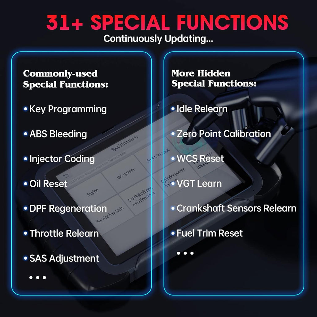 Wireless Automotive Scan Tool with ECU Coding, Full System Diagnostics M1865
