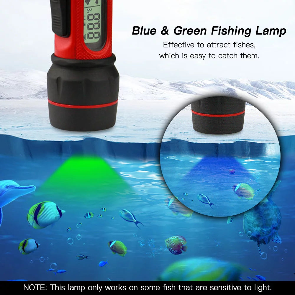 Underwater LED Light Sonar Fishfinder D960