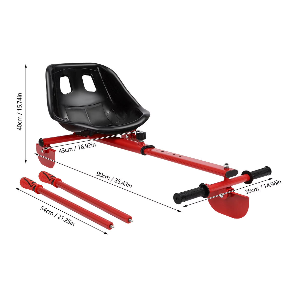 Kids Snow Racer Sled Ski Slider Board G75401