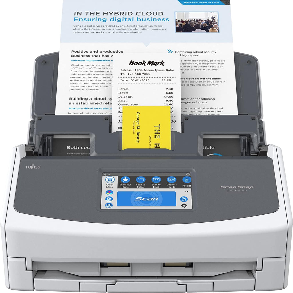 Black Document Scanner O95981