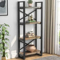 Solid Wood Etagere Bookcase T56457