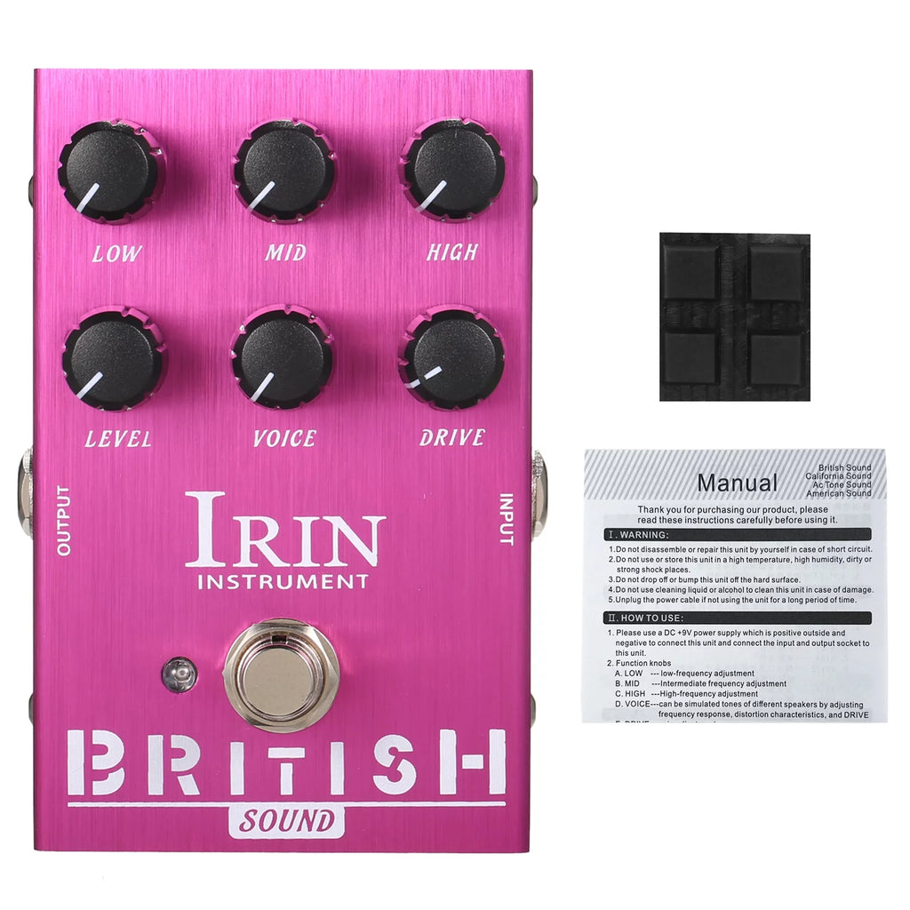 Guitar Effect Pedal Speaker Simulator Purple R7563