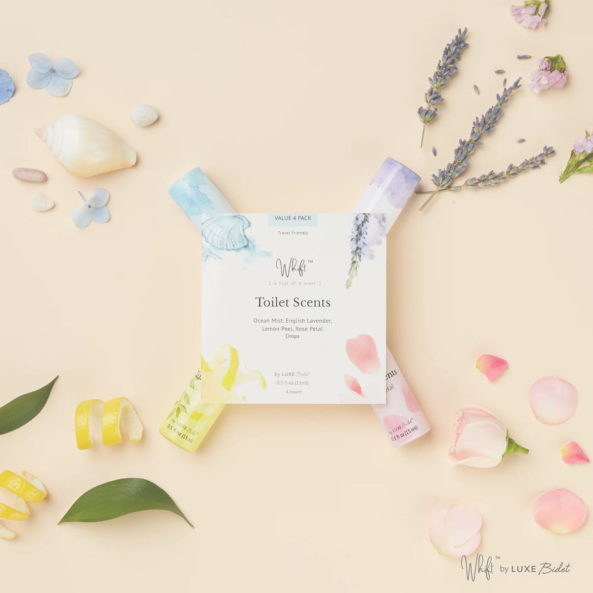 Toilet Scents Drops 4-Pack 0.5 oz S5555