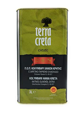 100% Pure Greek Olive Oil 3Ltr Tin E6114