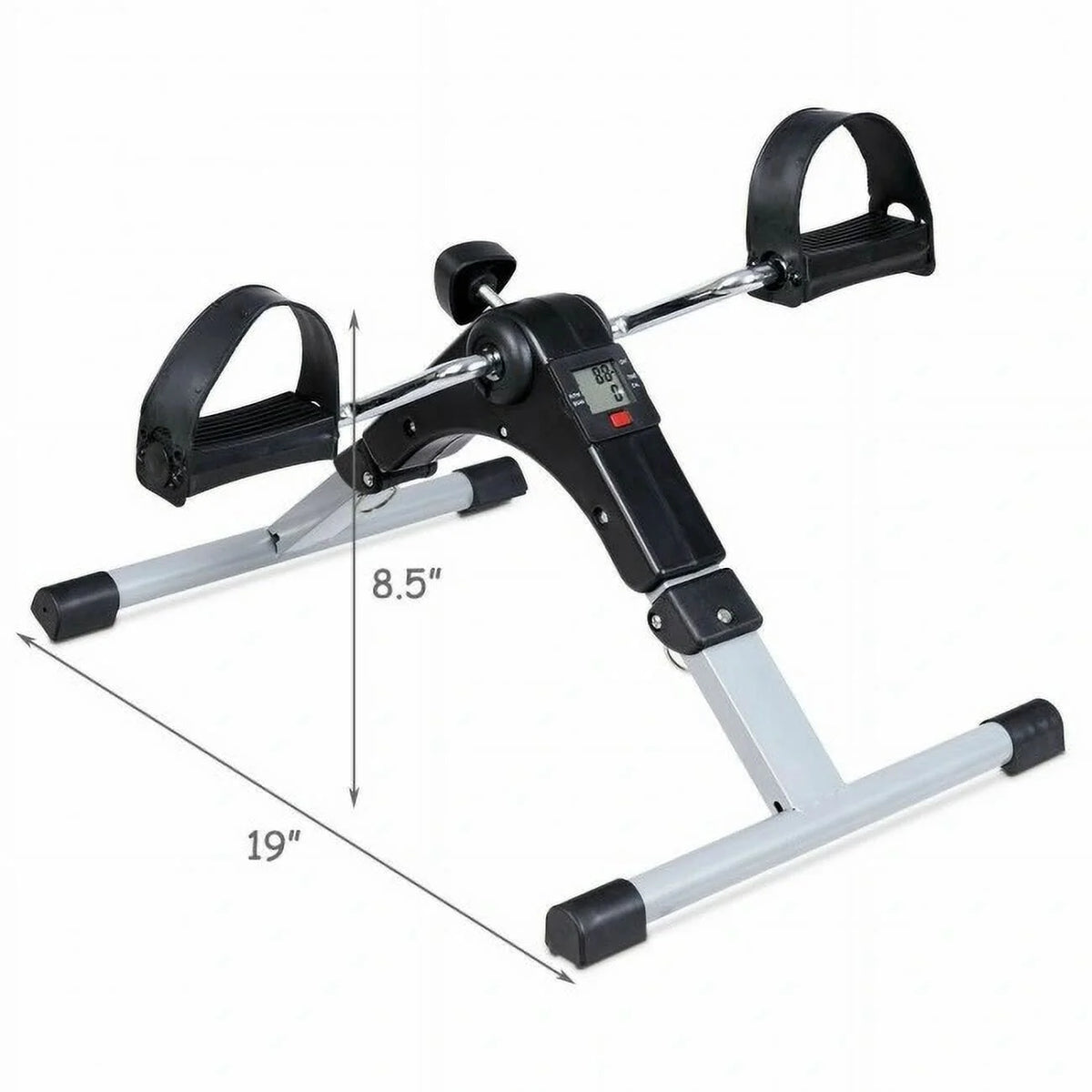 Folding Pedal Exercise Bike with Electronic Display B887678