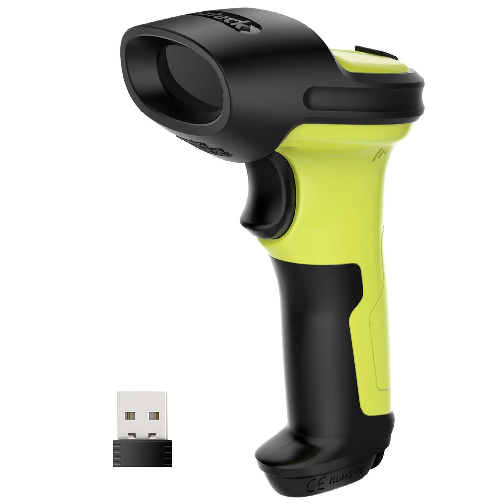 Wireless Barcode Scanner, 2600mAh Battery, 35M Range, Pack of 2 W22480