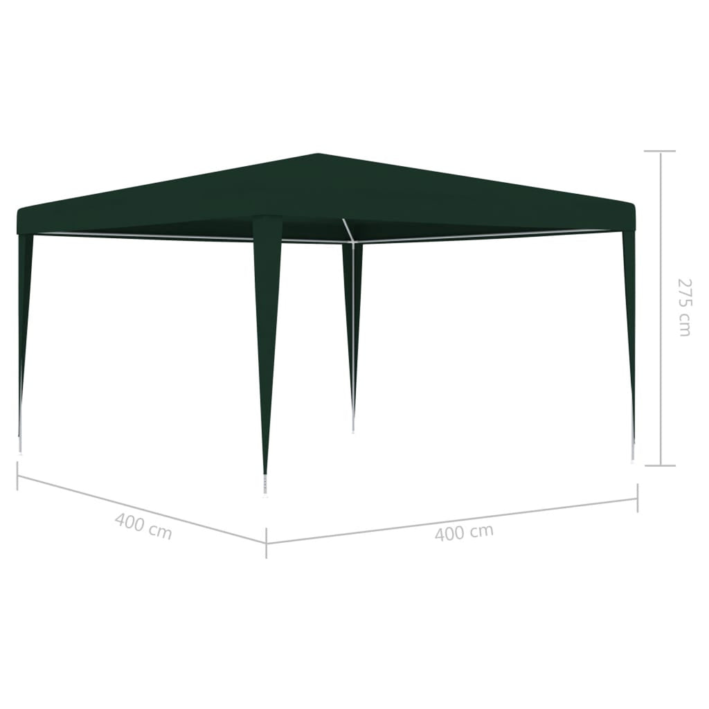 13.1'x13.1' Green Party Tent B916