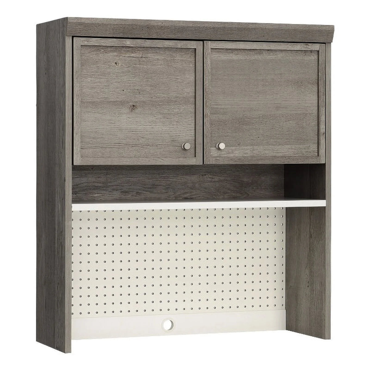Engineered Wood Storage Hutch in Mystic Oak Finish B640997
