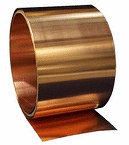 32oz Copper Sheet 0.043 inch 18 ga 24 inch x 120 inch Unpolished Mill Finish C1983