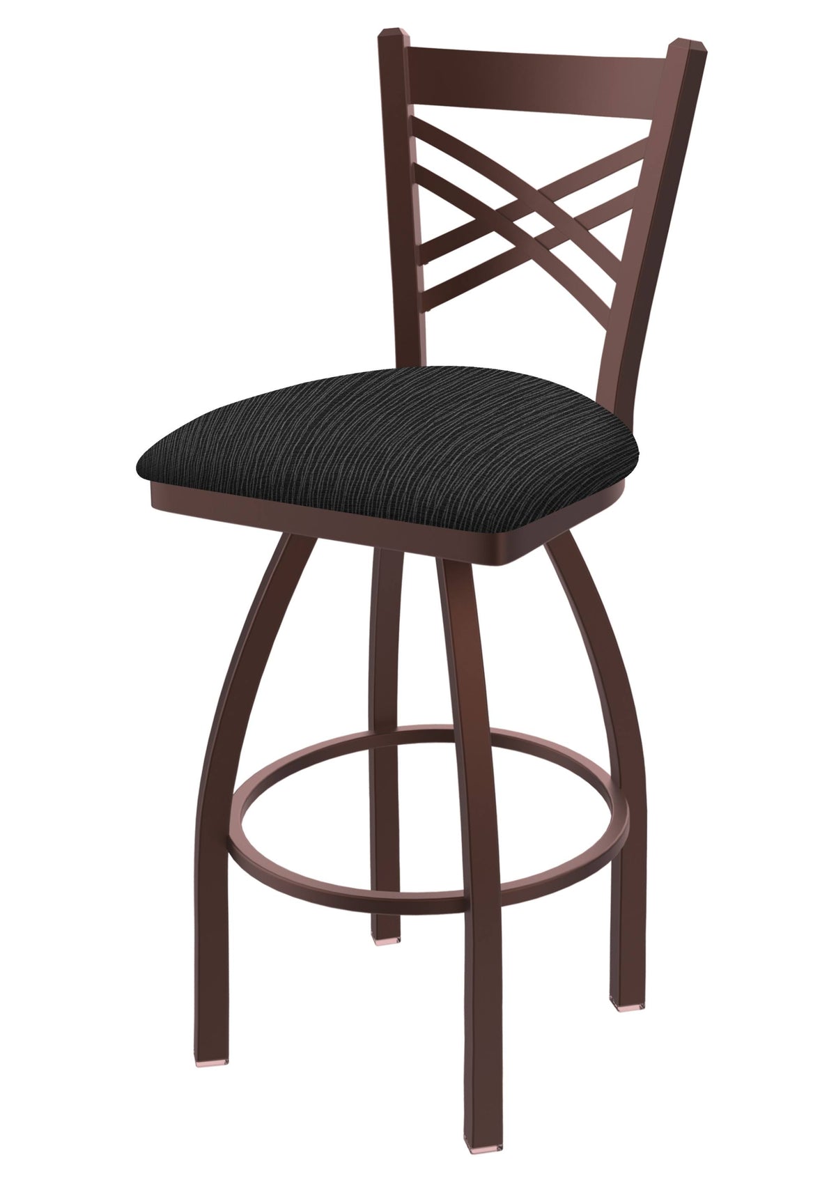 Bar Stool with Bronze Finish and Swivel Seat Z7479