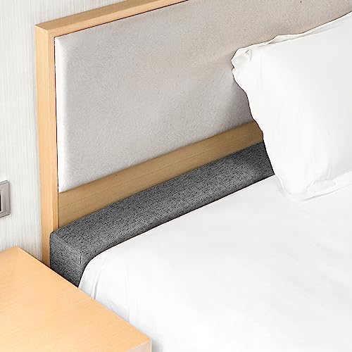 Bed Gap Filler Mattress Extender Headboard Pillow High-Density Foam with Removable Cover Z97174
