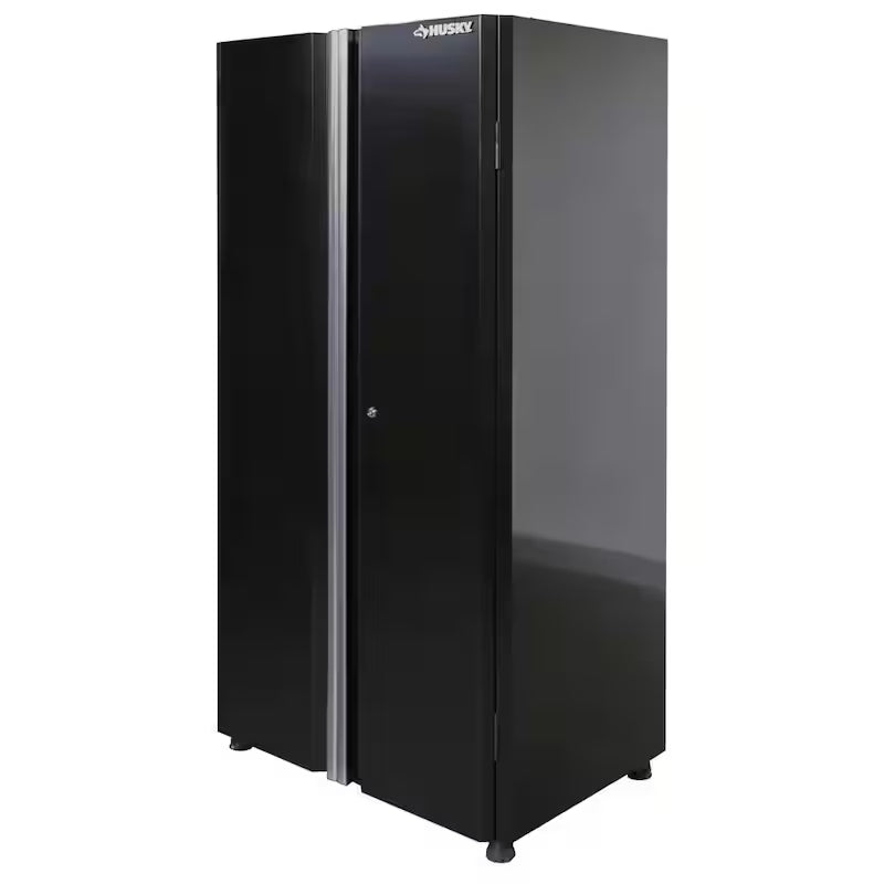 24-Gauge Steel Garage Gear Cabinet in Black Y384791